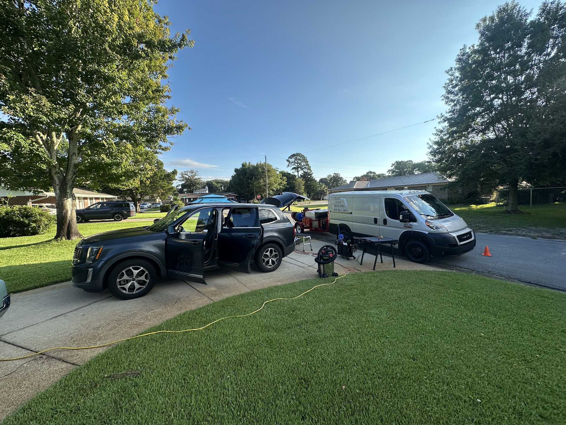 Mobile car detailing near Eglin AFB, FL by Gulf Coast Detailers
